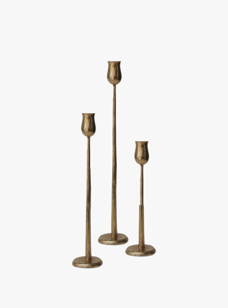 Antiqued Candlestick